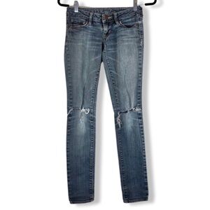 BULLHEAD Hermosa Super Skinny Distressed Jeans